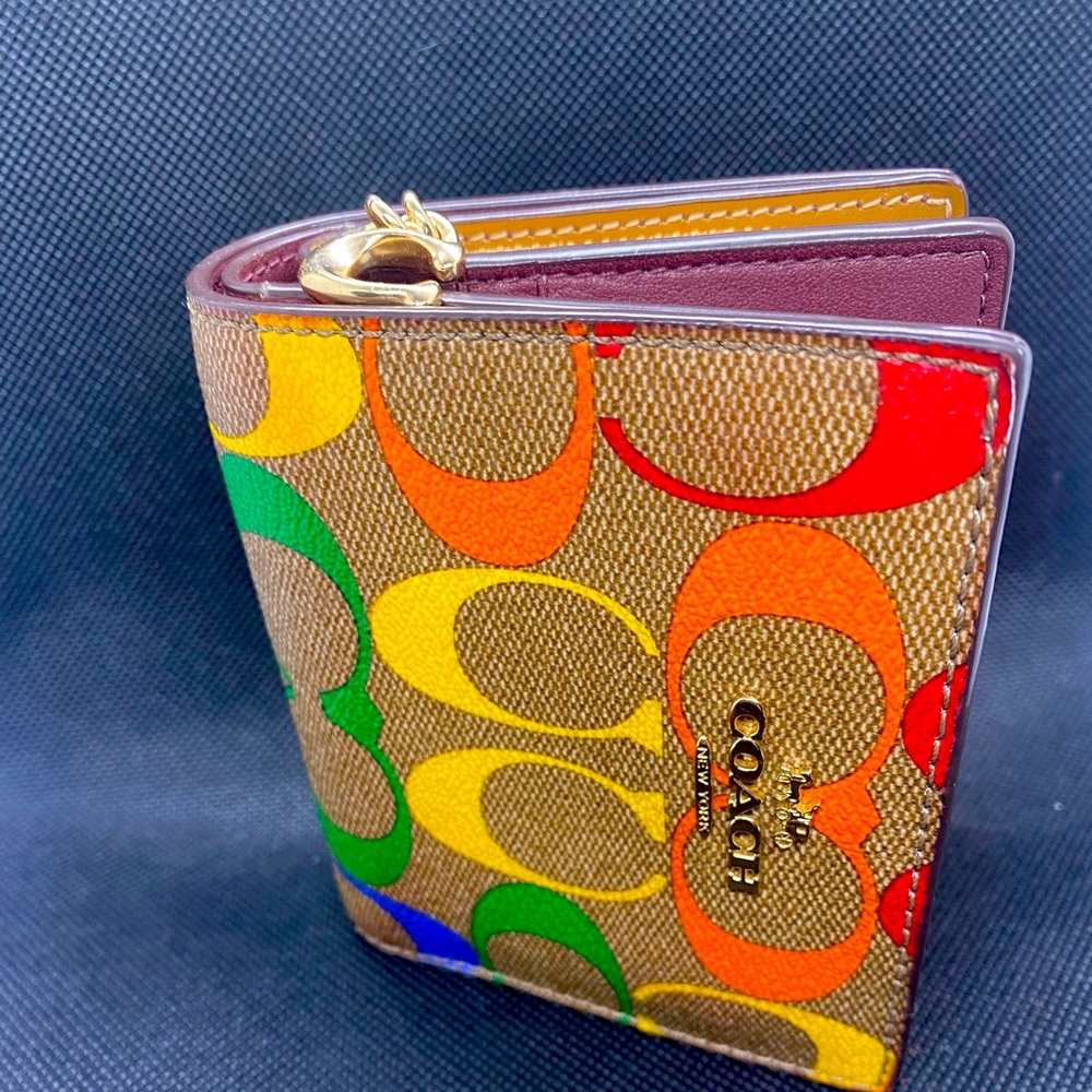 Coach Pride Saddle Bag with matching Wallet NWOT